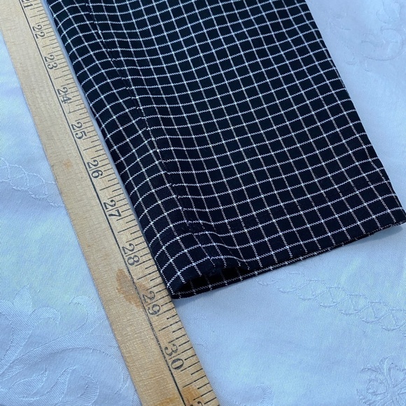 Ricki's Women's Black Checker Dress Pants Size‎ Medium - Picture 10 of 11